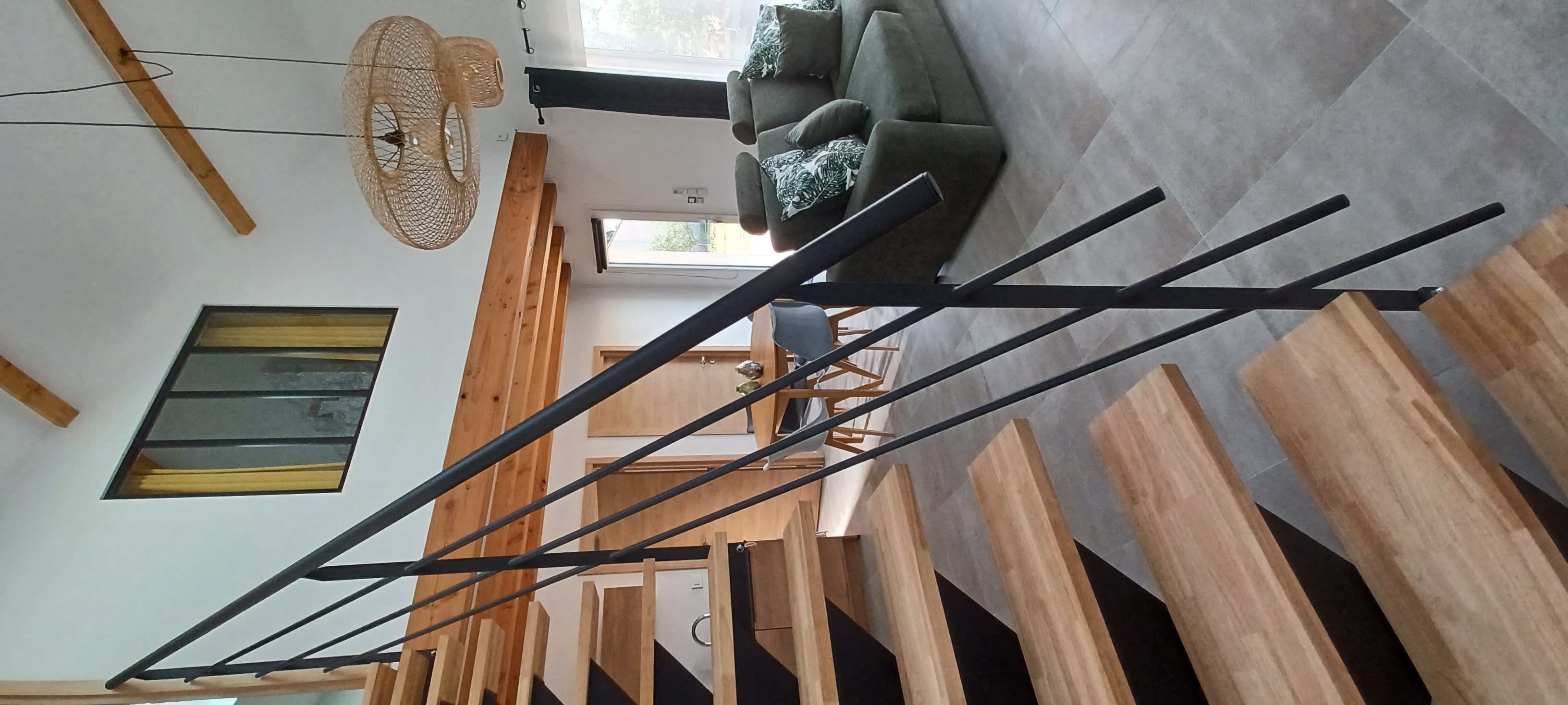 Escalier vers chambre