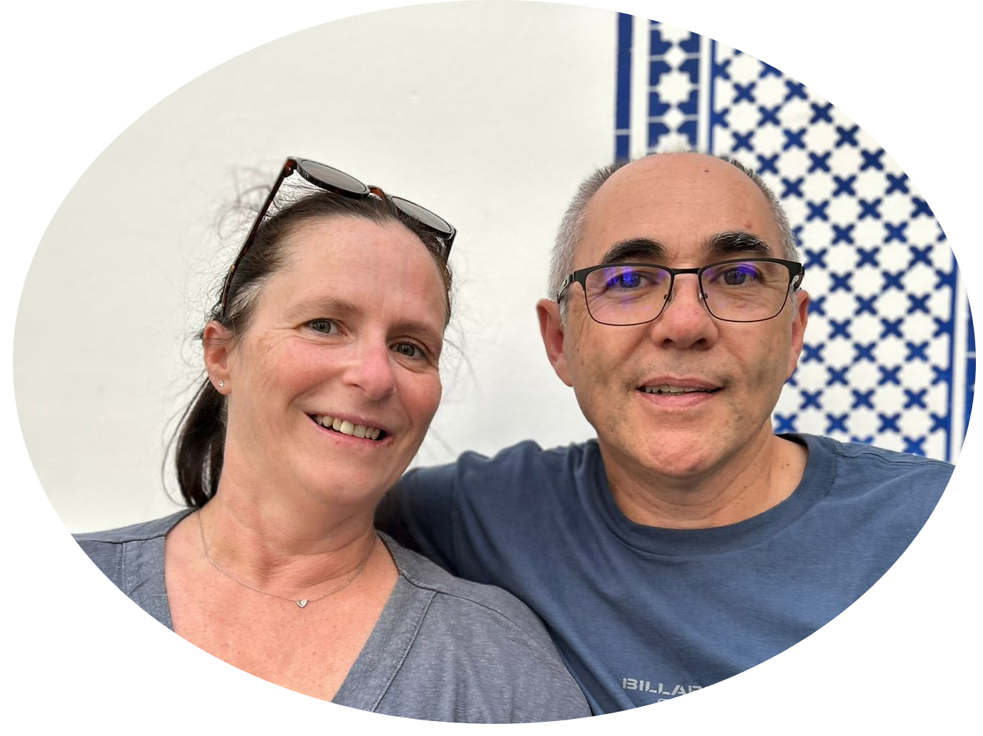 Christophe et Olivia, vos hôtes au Gîte Christolive