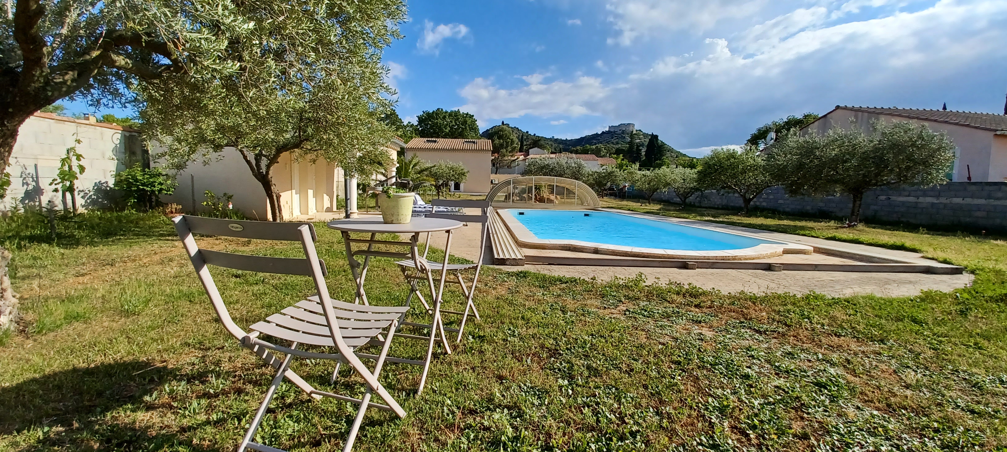 Vue panoramique du Gîte Christolive